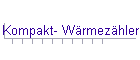 Kompakt- Wrmezhler